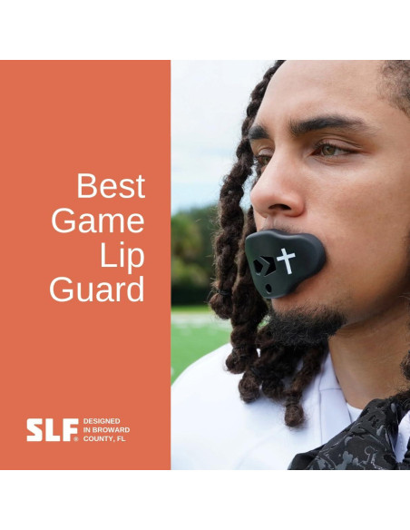 Protector Bucal Deportivo SLEEFS Negro Cross Juvenil