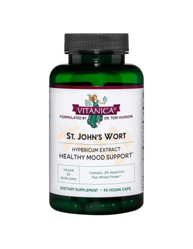 Cápsulas de Hierba de San Juan Vitanica 300mg - 90 Unidades