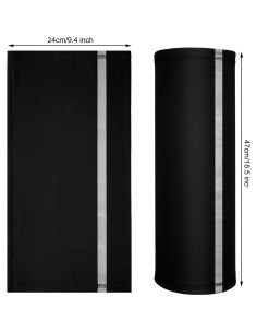 Gaiters de Cuello SATINIOR 4 Pcs Reflectantes UV para Hombres 2