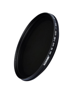 Filtro de Densidad Neutra Variable Zomei ND2-ND400 49mm
