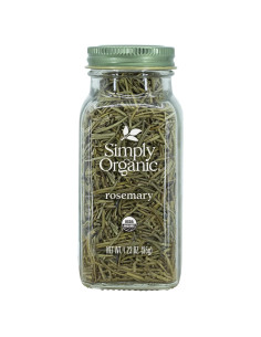 Hoja de Romero Entera Simplemente Orgánico 34.8 g - Sabor Fresco