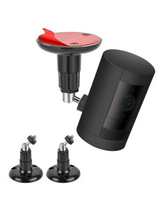 Soporte de Pared Adhesivo 360 para Cámara Ring - Negro