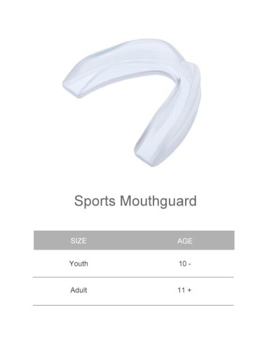 Protector Bucal Deportivo Meibo - Ajuste Personalizado Adulto