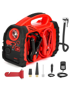 Arrancador de Batería Acetek HH-625C 1000A con Compresor