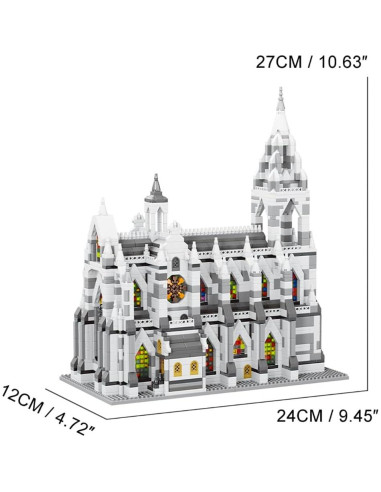 Set de Construcción Catedral de Colonia TzFioy 3598 Piezas