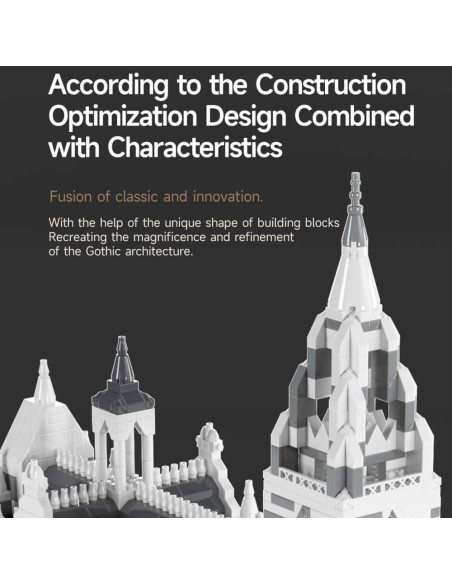 Set de Construcción Catedral de Colonia TzFioy 3598 Piezas