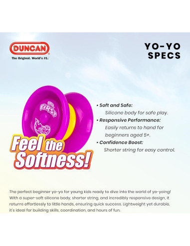 Yo-Yo Duncan Primer Yo! Azul Verde - Ideal para Niños Principiantes