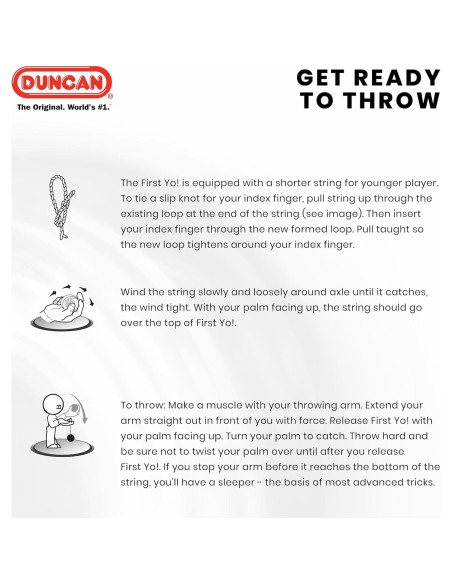 Yo-Yo Duncan Primer Yo! Azul Verde - Ideal para Niños Principiantes