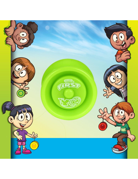 Yo-Yo Duncan Primer Yo! Azul Verde - Ideal para Niños Principiantes