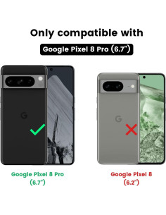 Funda Nillkin para Google Pixel 8 Pro - Protección Mejorada, Negro 2