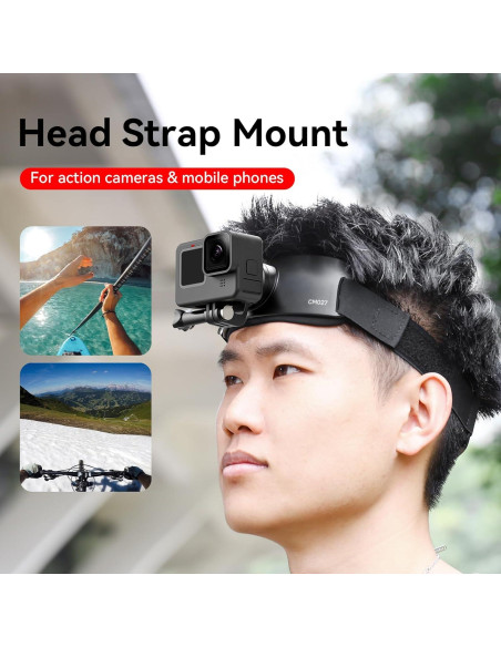 Soporte de Correa para la Cabeza ULANZI CM027 para Cámara de Acción