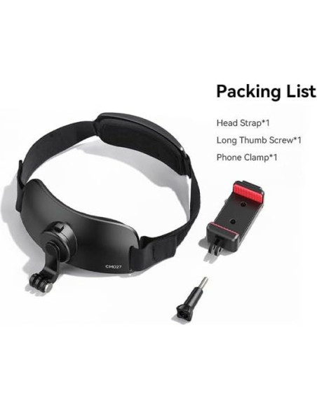 Soporte de Correa para la Cabeza ULANZI CM027 para Cámara de Acción