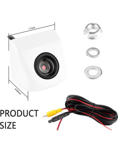 Cámara de Respaldo HD Carleef con Visión Nocturna 170 2