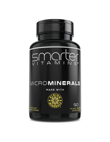 Suplemento de Zinc Bisglicinato Smarter 15mg 90 Cápsulas Veganas