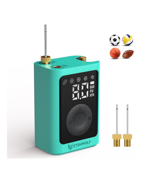 Bomba de Aire Eléctrica ETENWOLF P300 para Balones 2-17 PSI
