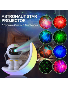 Proyector de Estrellas y Nebulosa HOMEYA Astronauta 360 2