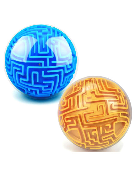 Juego de 2 Bolas Laberinto 3D Hymaz - Desafíos Mágicos