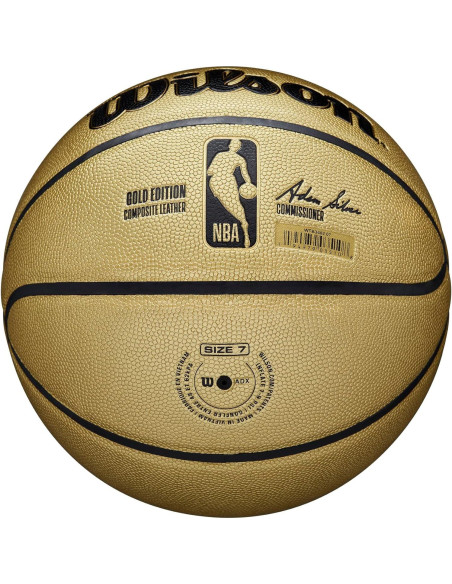 Balón de Baloncesto Wilson NBA Edición Oro Tamaño 7 74.93 cm