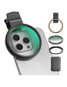 Filtro CPL 67mm Akanabi para Teléfono y Cámara DSLR