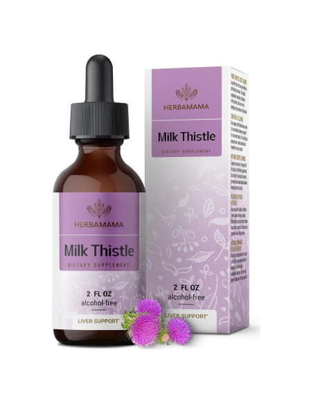 Gotas de Cardo Mariano Herbamama 59 ml - Desintoxicación Hepática Gotas de Cardo Mariano Herbamama 59 ml - Desintoxicación Hepática