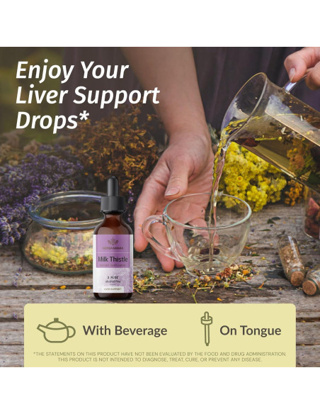 Gotas de Cardo Mariano Herbamama 59 ml - Desintoxicación Hepática Gotas de Cardo Mariano Herbamama 59 ml - Desintoxicación Hepática