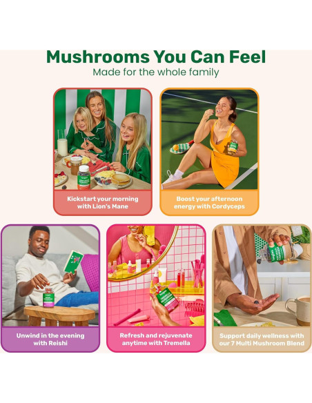 Gomitas Energéticas de Hongo Cordyceps Fungies 60 Porciones