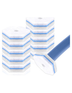 10 Recargas de Cabezas para Limpiador de Inodoro LYASILYHS