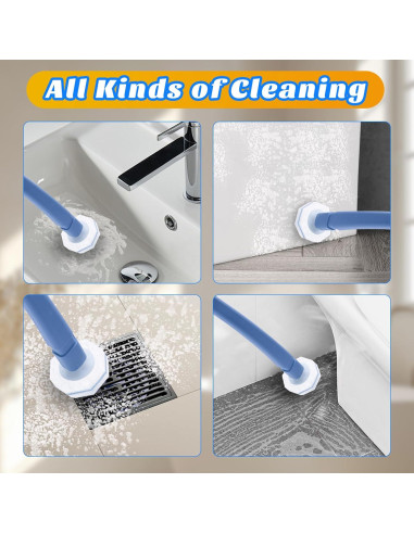 10 Recargas de Cabezas para Limpiador de Inodoro LYASILYHS