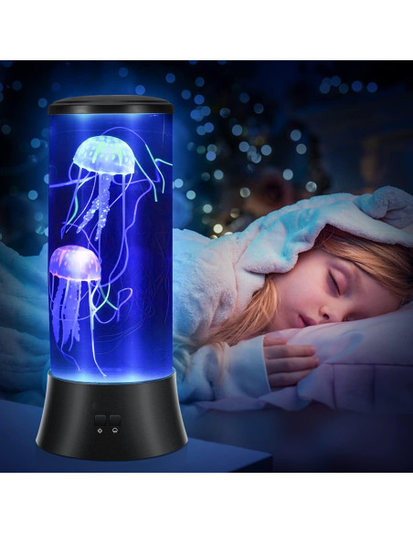 Lámpara de Medusa Flotante Meloki 38.1cm LED Cambio Color Lámpara de Medusa Flotante Meloki 38.1cm LED Cambio Color