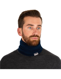 Gaiter de Cuello Meriwool 100% Lana Merino Unisex Negro 2