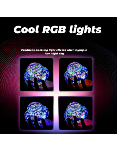 Mini Drone Volador Shantou Yuxin, Bola Orbital Azul