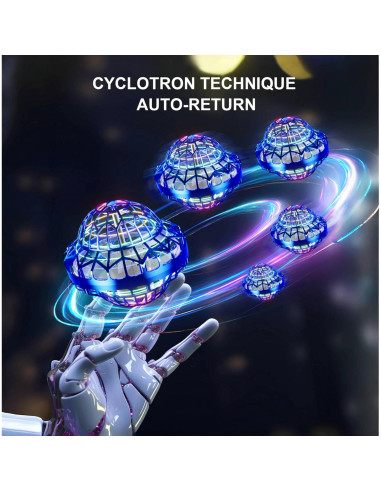 Mini Drone Volador Shantou Yuxin, Bola Orbital Azul