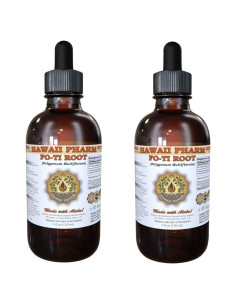 Extracto Líquido de Raíz de Fo-Ti HawaiiPharm 2x60 ml