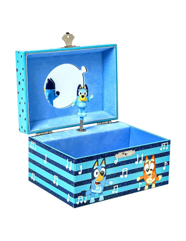 Caja de Joyería Musical Bluey Mini Tesoros 15.2x11.8 cm