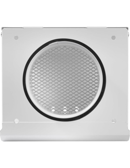 Cubierta de Ventilación 10 cm Vent Systems Acero Galvanizado Blanco