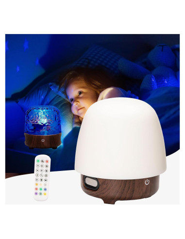 Proyector de Techo 1UX CY-01 Luz Aurora 16 Colores Control Remoto