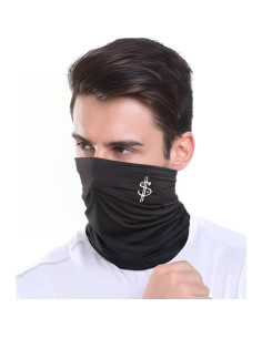 Balaclava UV a Prueba de Viento para Ciclismo y Motocicleta - Talla Única - Negro 2