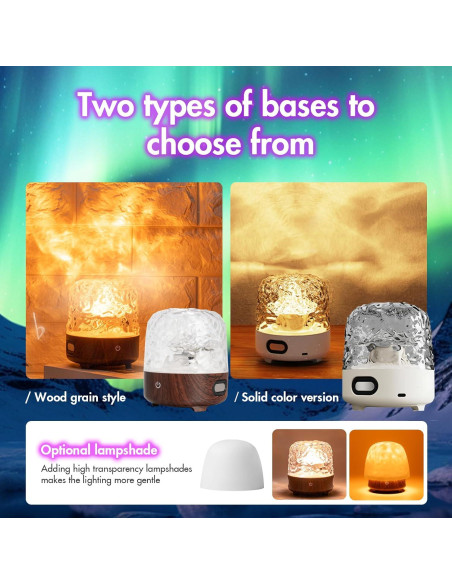 Proyector de Techo 1UX CY-01 Luz Aurora 16 Colores Control Remoto