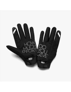 Guantes de Motocross 100% BRISKER para Mujeres - Rosa Neón/Negro 2