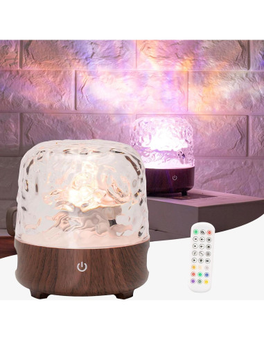 Proyector de Techo 1UX CY-01 Luz Aurora 16 Colores Control Remoto