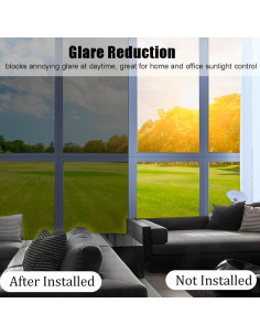 Película de Ventana Reflectante Jahoot 45x200 cm Anti UV 2