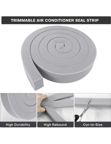 Kit de Sello para Ventana de Aire Acondicionado FoamJoy - 2 Piezas