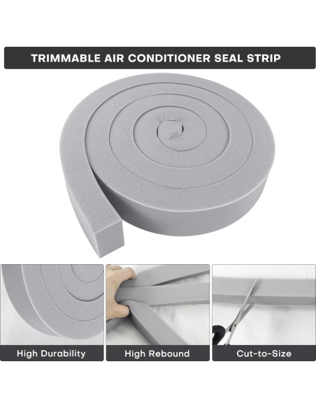 Kit de Sello para Ventana de Aire Acondicionado FoamJoy - 2 Piezas