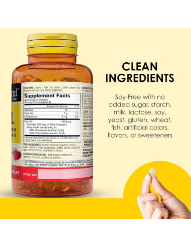 Suplemento Omega 3 Mason Natural 1000mg 90 Gelatinas Blandas