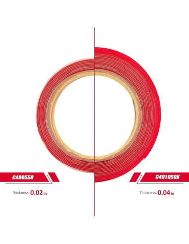 Cinta VHB 3M 4905 Doble Cara 1.27cm x 4.7m Transparente