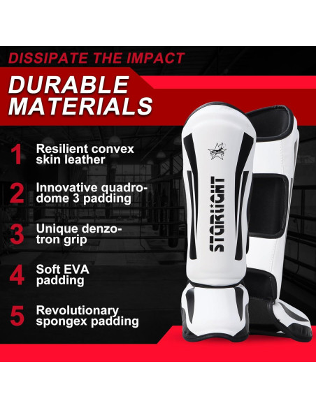 Protectores de Espinillas Valchiria XL Kickboxing Muay Thai