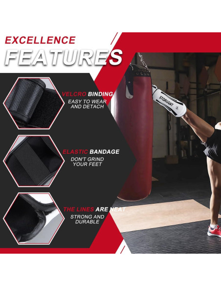 Protectores de Espinillas Valchiria XL Kickboxing Muay Thai