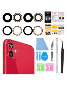 Reemplazo Cristal Lente Cámara Trasera iPhone 11 ASDAWN x2