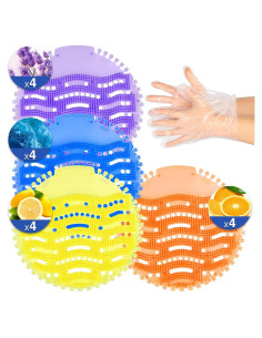 16 Pack Desodorante de Orinal Tenkaiwick con Guantes Desechables