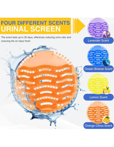 16 Pack Desodorante de Orinal Tenkaiwick con Guantes Desechables